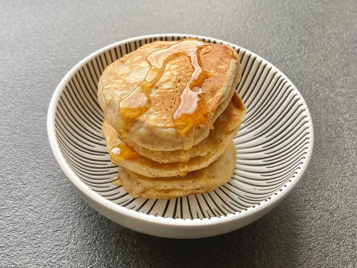 Erdnussbutter Pancakes