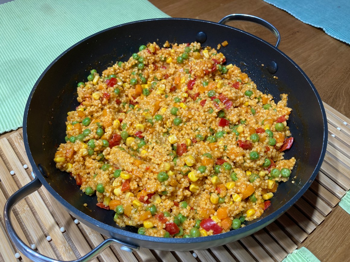 Gemüserisotto mit Hirse