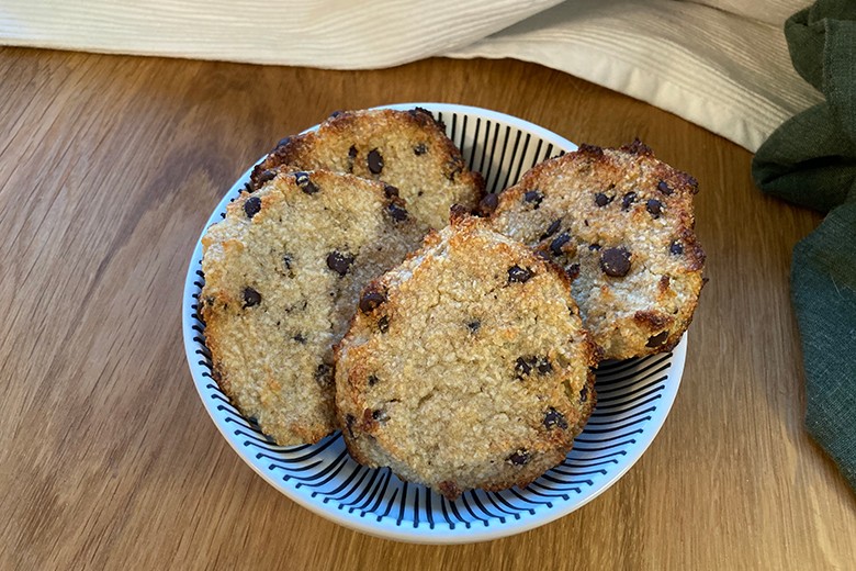 Vegane Schoko-Bananen-Kokos-Kekse