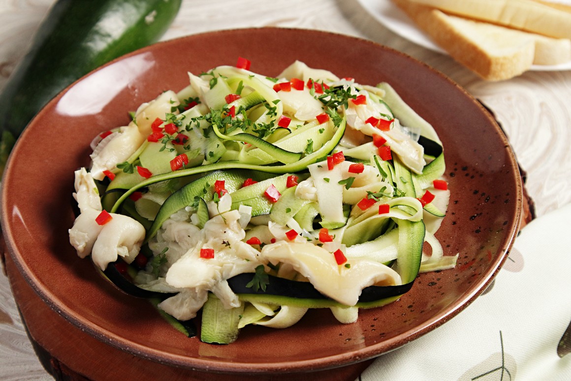 Zoodles mit Pilzsauce