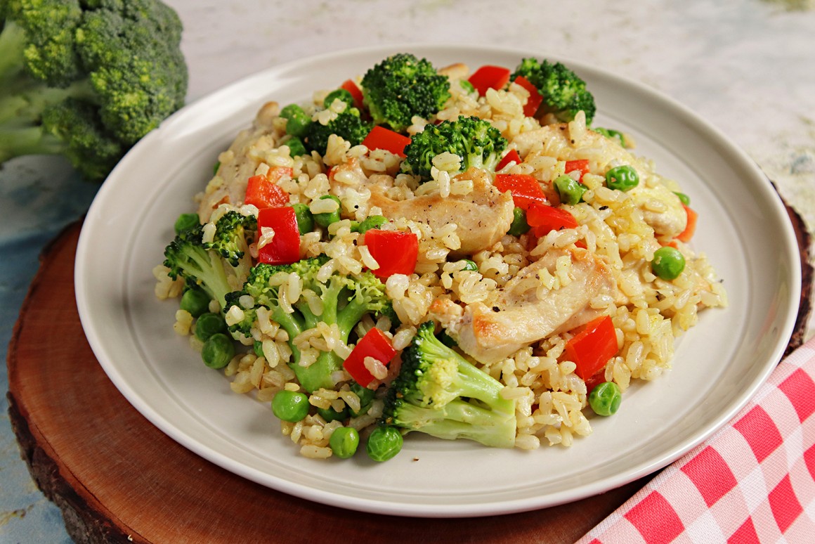 BrokkoliHähnchenReis Rezept