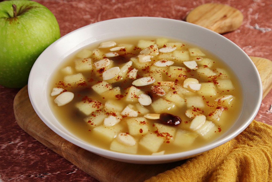 Klassische Apfelsuppe - Rezept