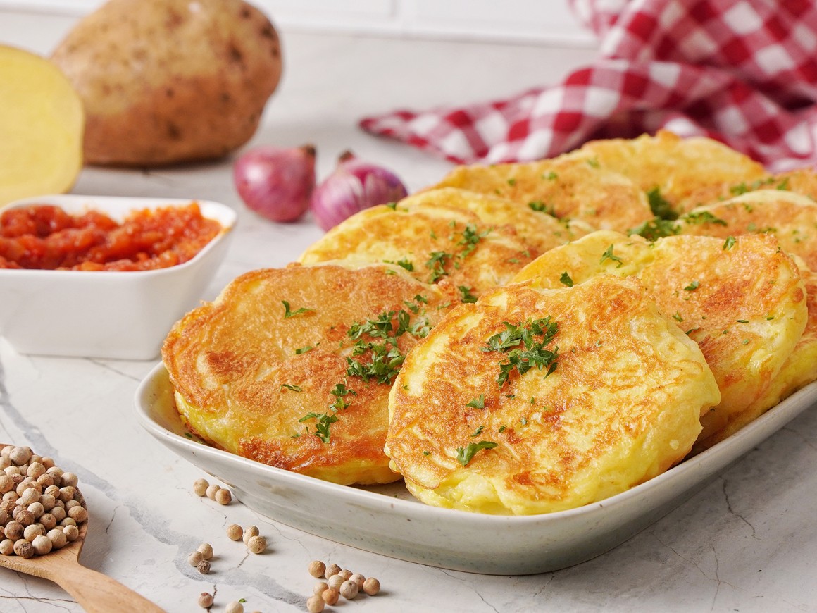 Kartoffelschnitzel