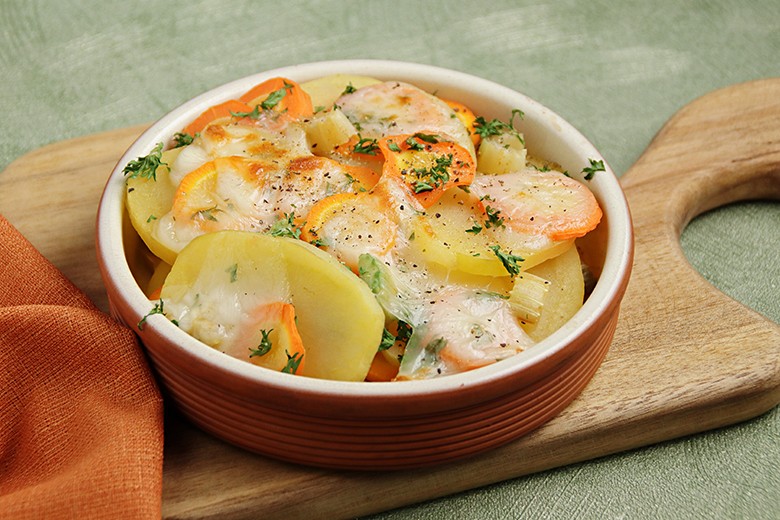 Kartoffel-Käse-Gratin