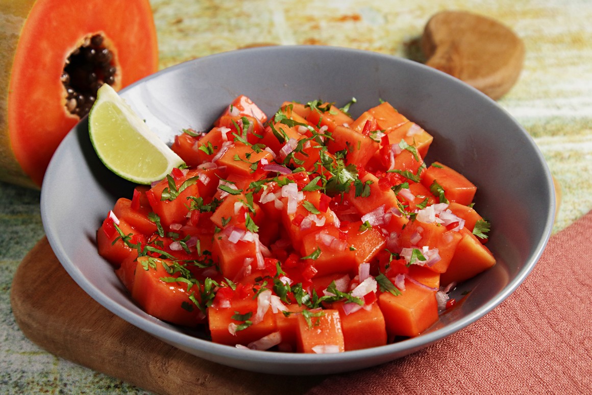 Papaya-Limetten-Salsa