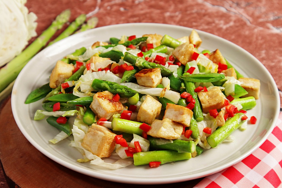 Vegetarischer Wok