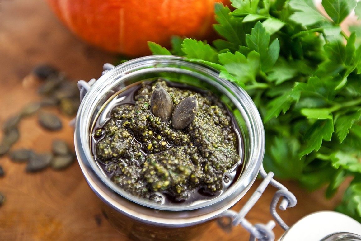Kürbiskern-Pesto - Rezept