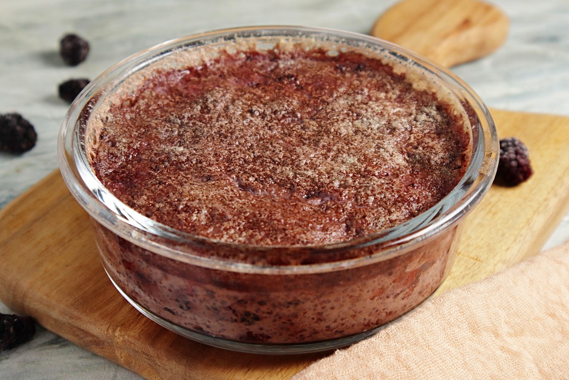 Brombeer-Soufflé
