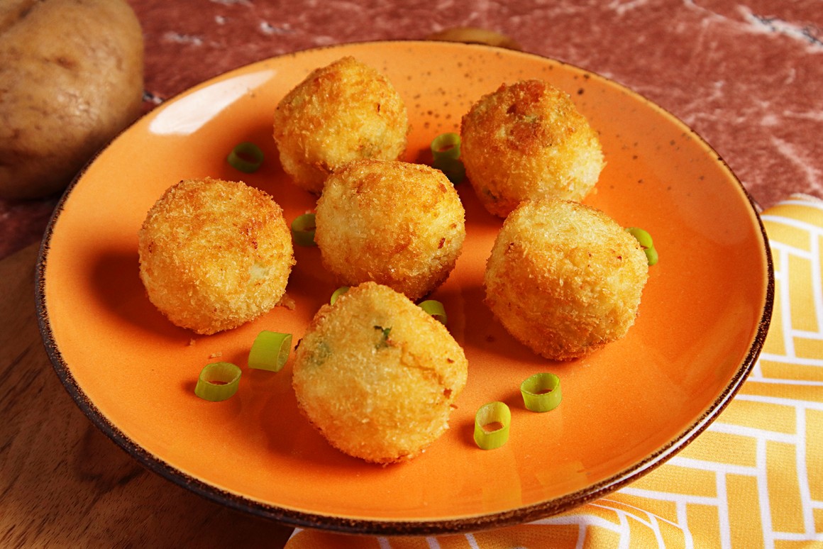 Kartoffel-Käsekugeln - Rezept