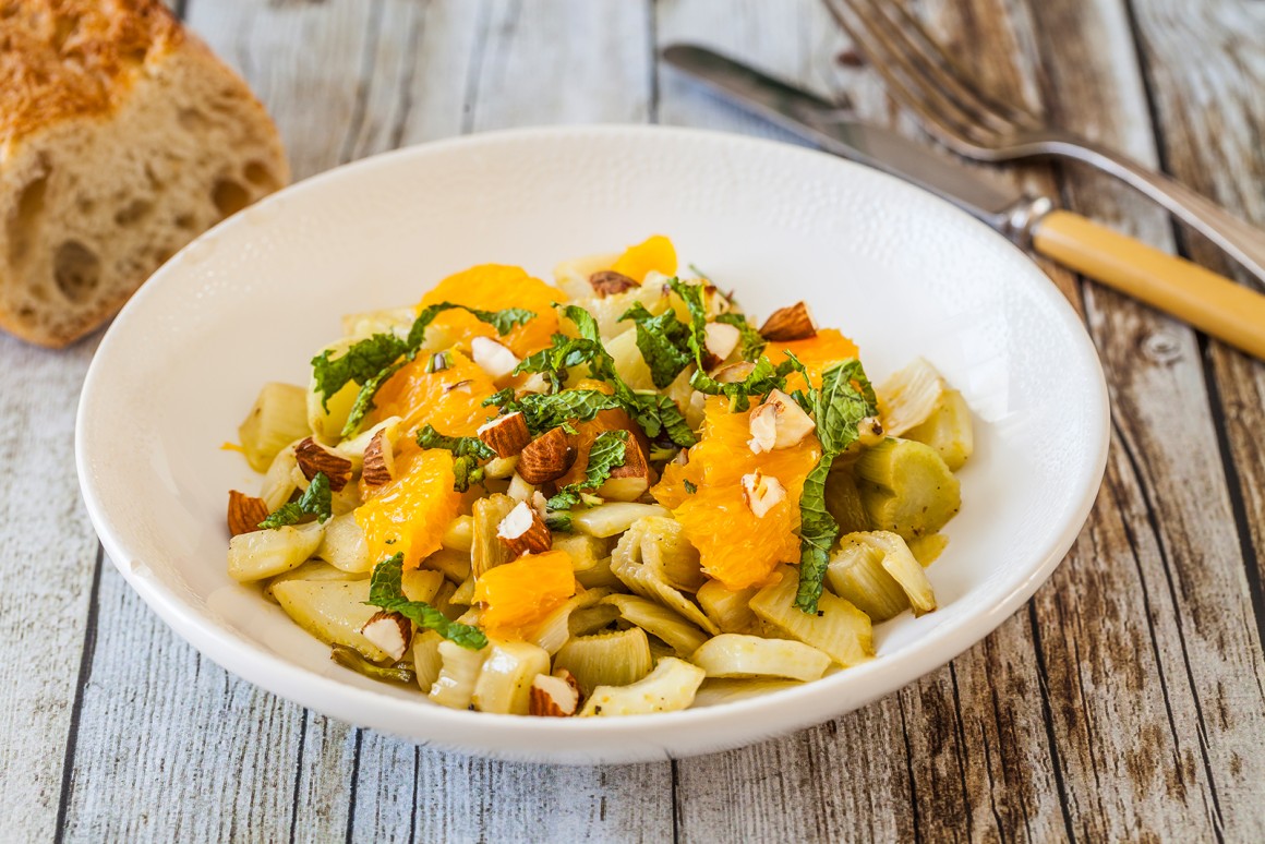 Fenchelsalat mit Orangen - Rezept