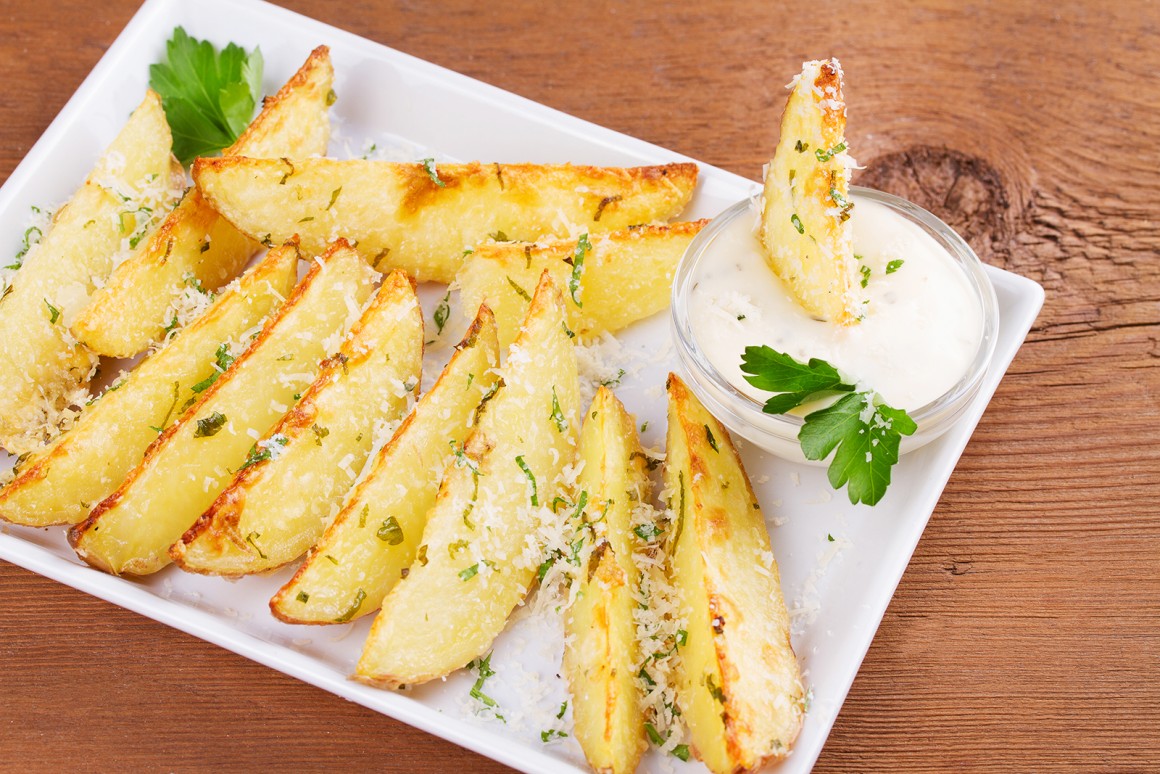 Kartoffeln mit Parmesan