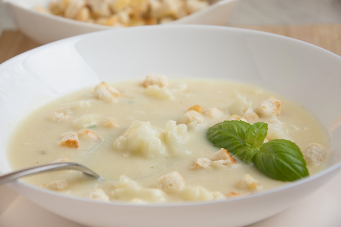 Blumenkohl-Creme-Suppe - Rezept