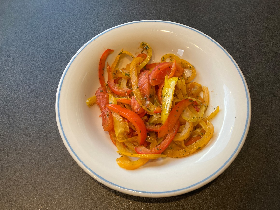 Paprikagemüse süß-sauer