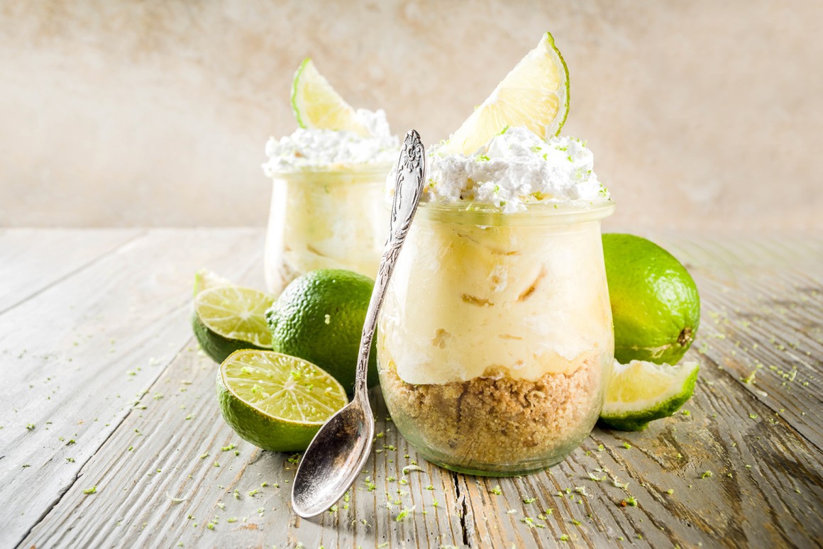 Limettenmousse
