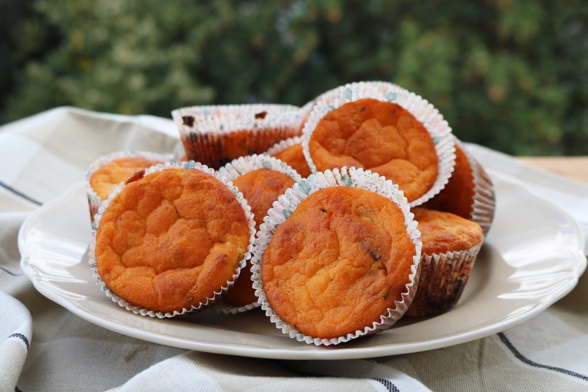 Mediterrane Pizzamuffins - Rezept