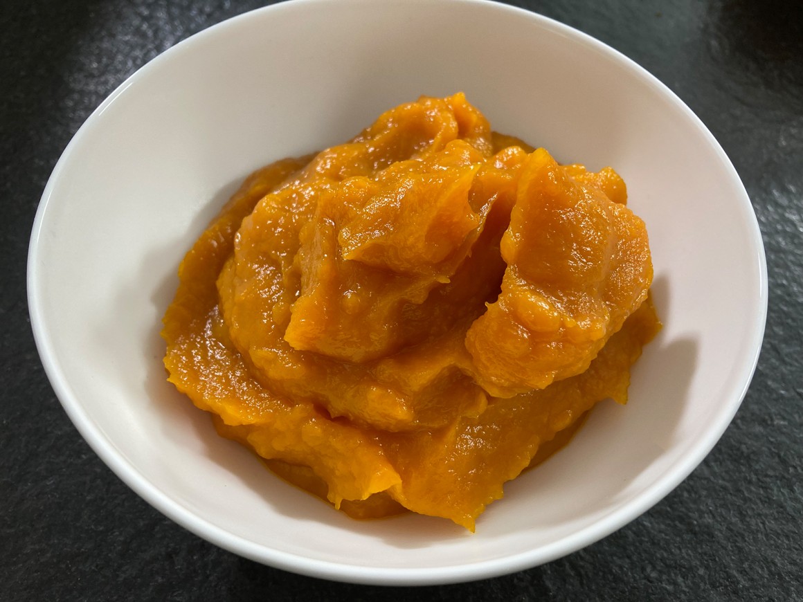 Kürbispüree aus dem Backofen - Rezept