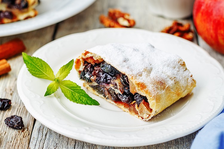 Früchtestrudel