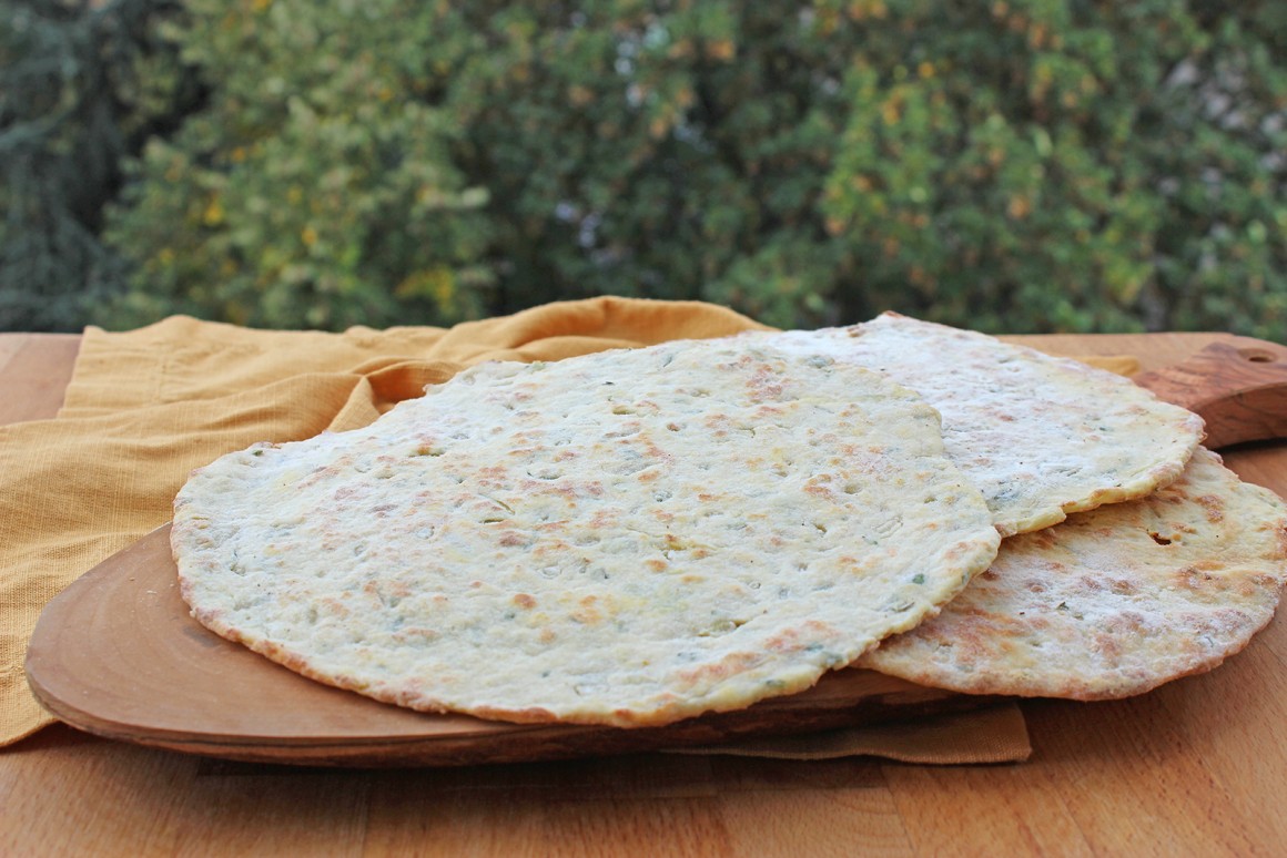Gegrillte Zwiebelfladen