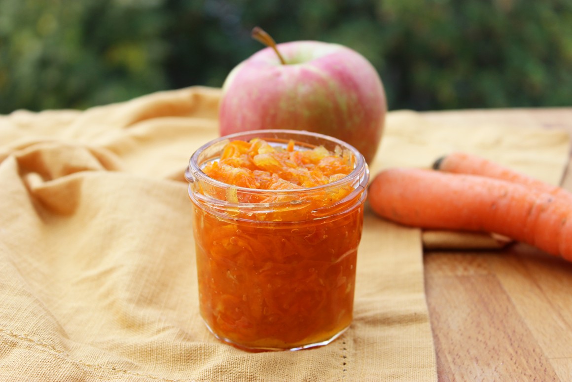 Möhren-Ingwer-Marmelade - Rezept