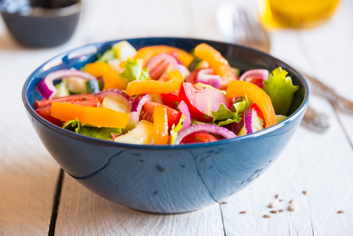Bunter Sommersalat - Rezept
