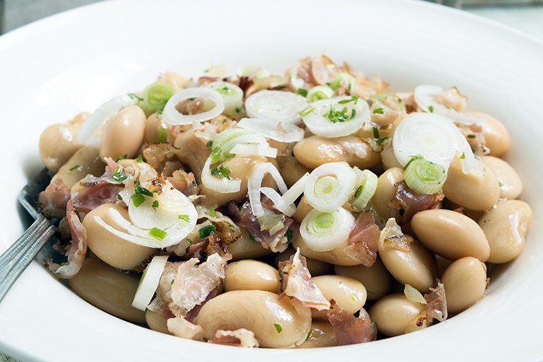 Dicke Bohnen-Salat