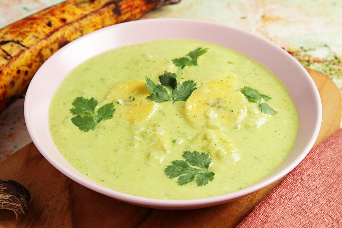 Currysuppe mit Kochbananen - Rezept