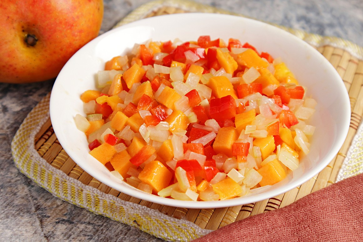 Salsa aus Mangos