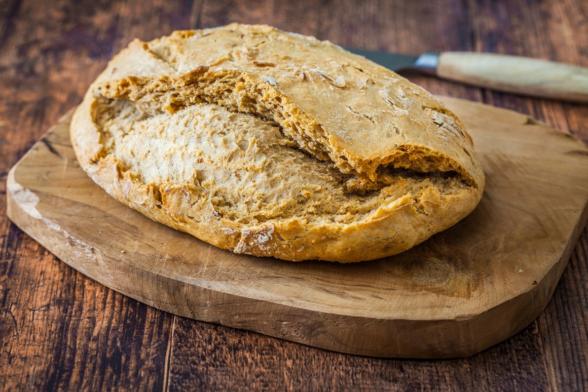 Zwiebelbrot mit Käse