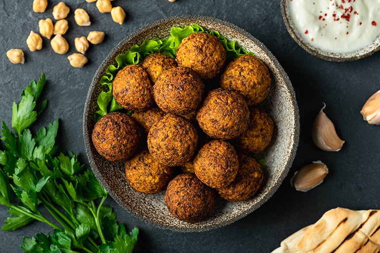 Vegane Falafelbällchen