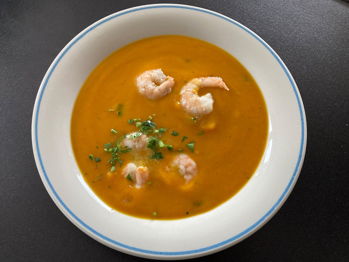 Pastinaken-Kürbis-Suppe - Rezept