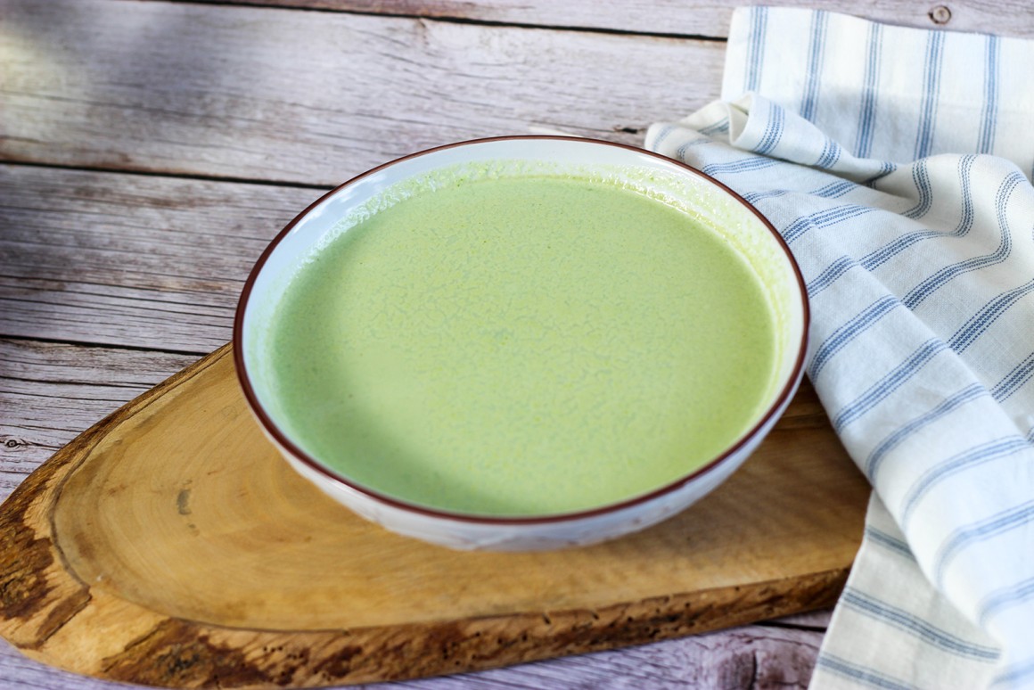 Salatcremesuppe
