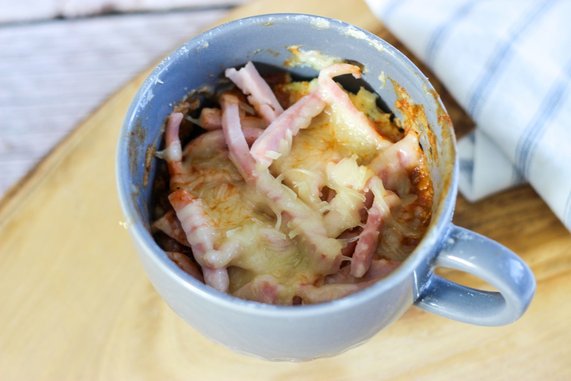 Mikrowellen-Pizzabowl