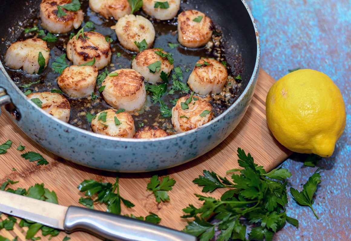 Muscheln mit Chili und Knoblauch
