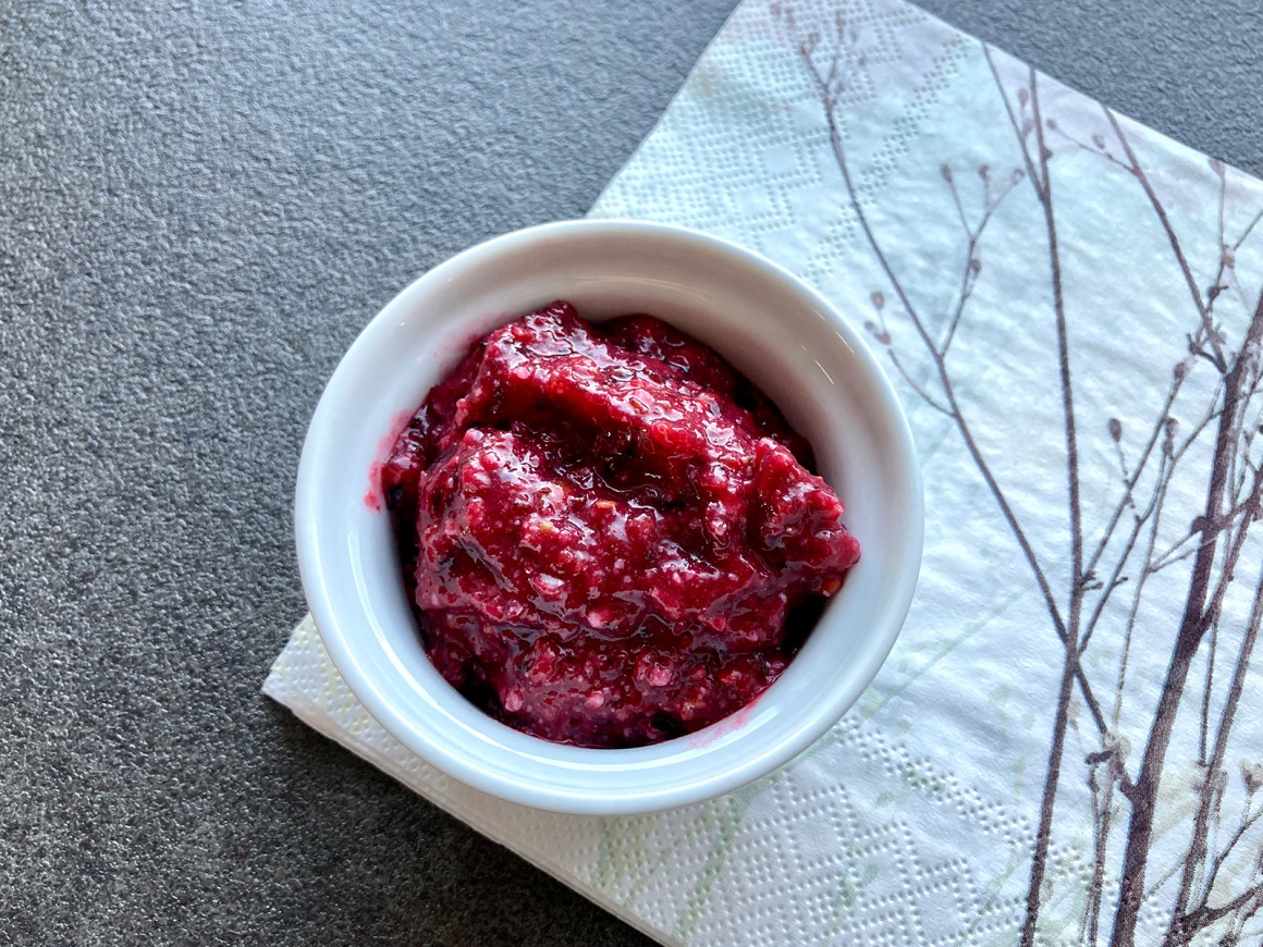 Zuckerfreier Früchtedip