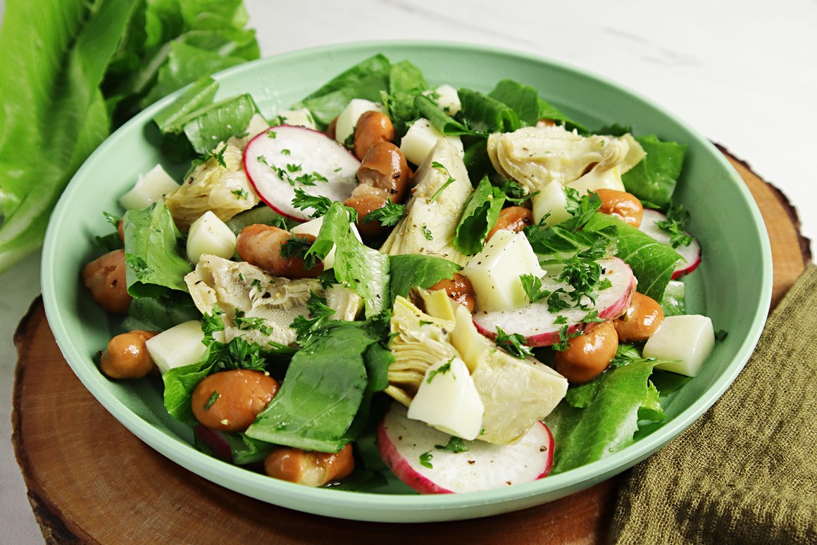 Artischocken-Bohnen-Salat - Rezept