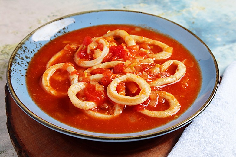 Geschmorte Calamares