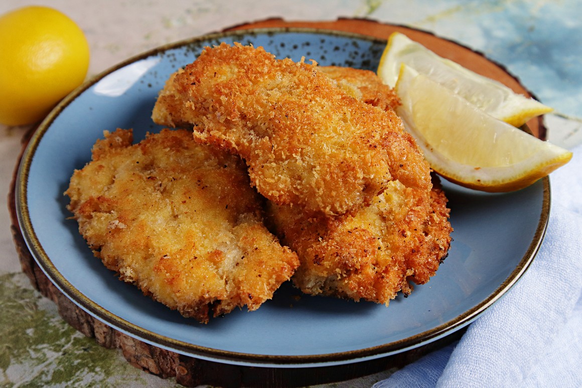 Panierte Sardinenfilets