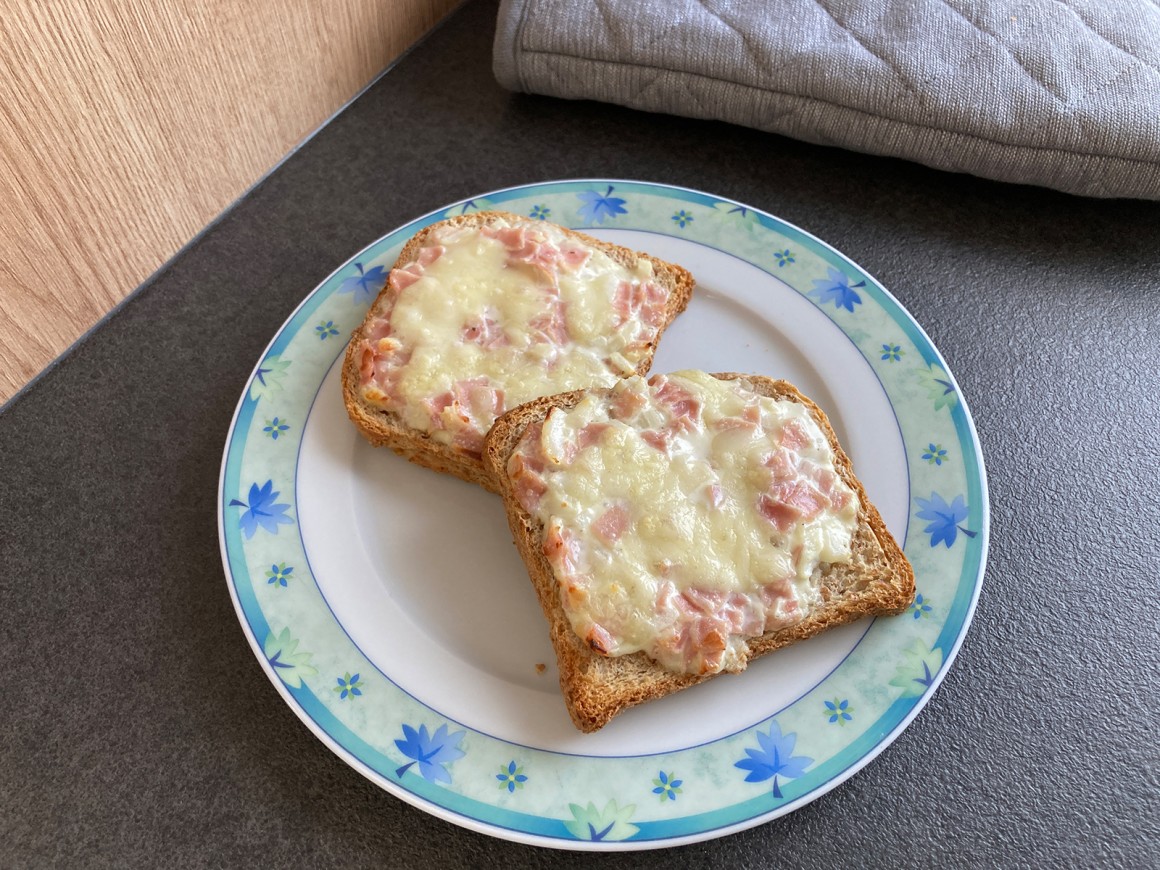 Flammkuchen-Toasties