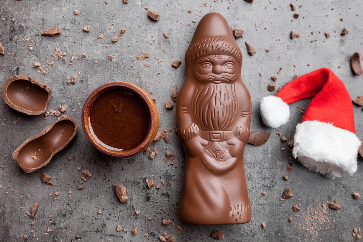 Likör-Weihnachtsmann