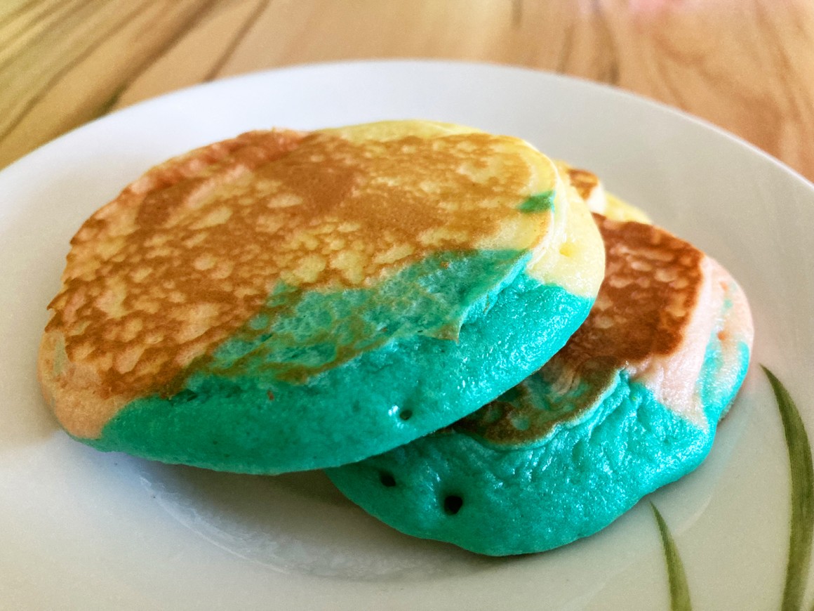 Bunte Pancakes - Rezept