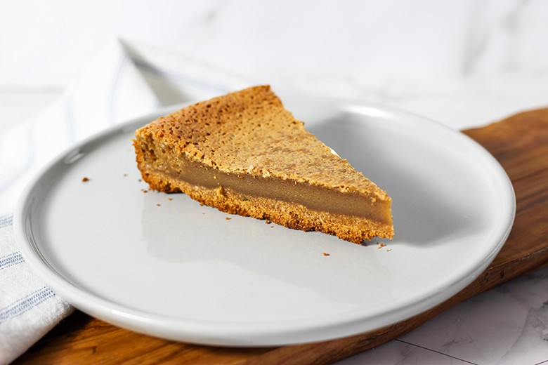 Käsekuchen mit Kaffee