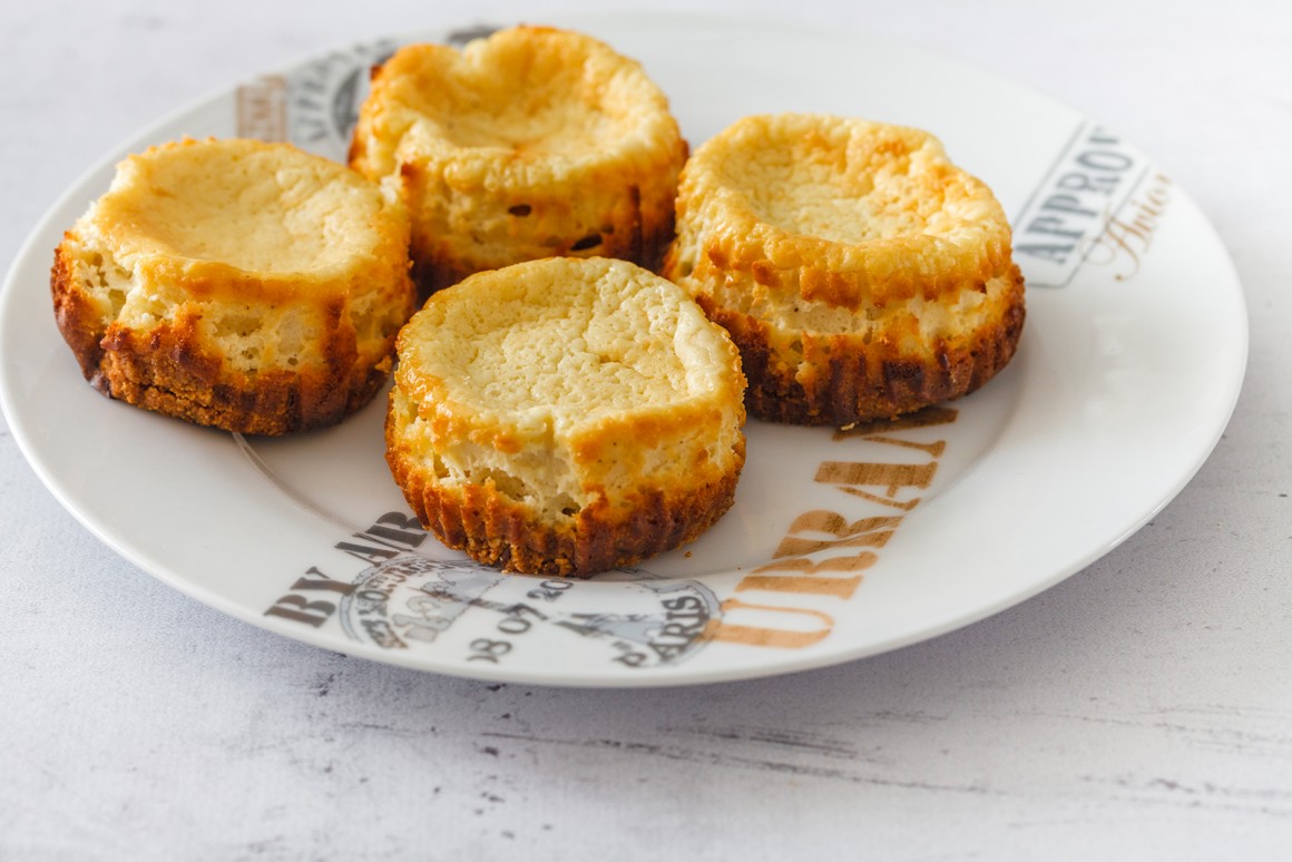 Mini New York Cheesecake Muffins