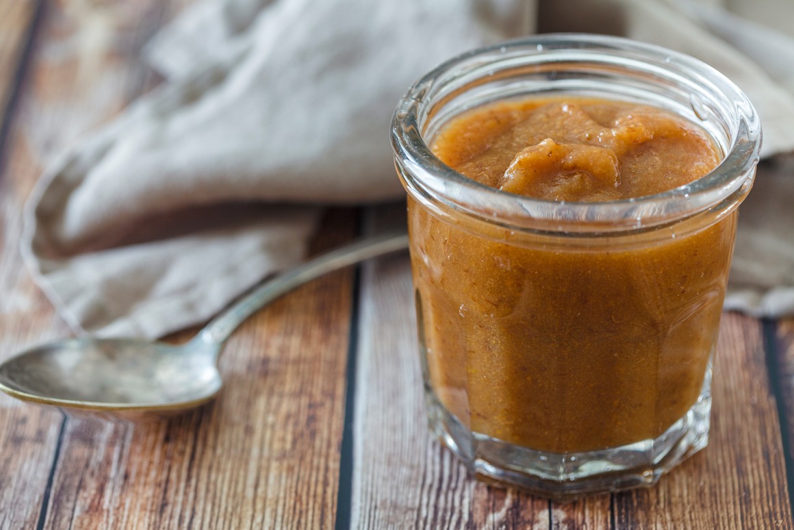 Birnenchutney mit Schalotten