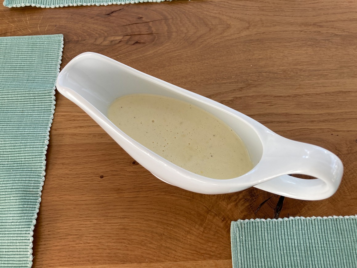 Zitronen-Sahnesauce
