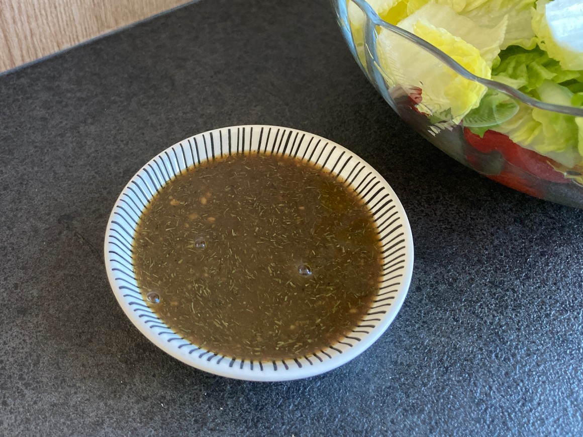 Senf-Dressing mit Dill
