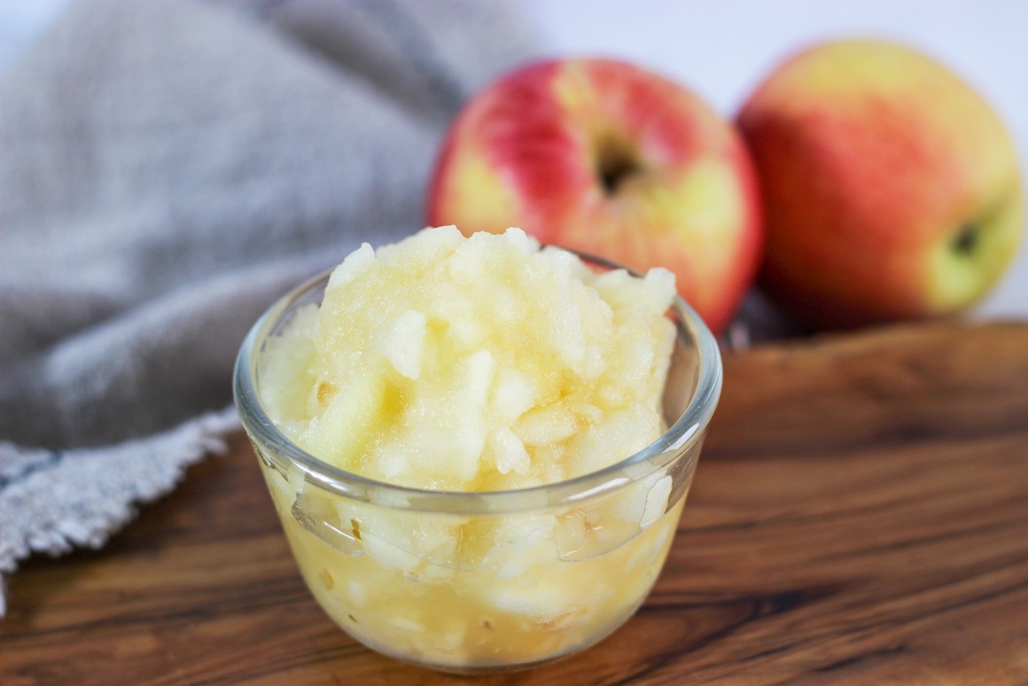 Apfelsorbet mit Honig - Rezept