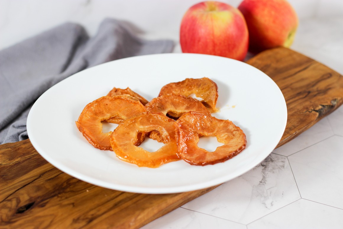 Äpfel trocknen im Backofen