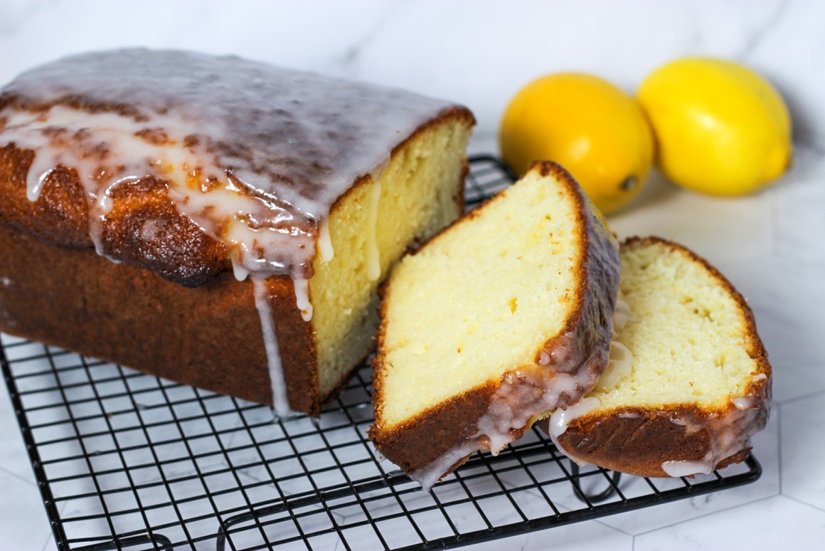 Saftiger, veganer Zitronenkuchen