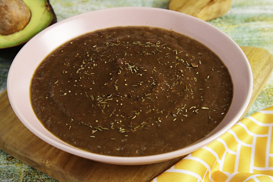 Rohe Champignoncremesuppe