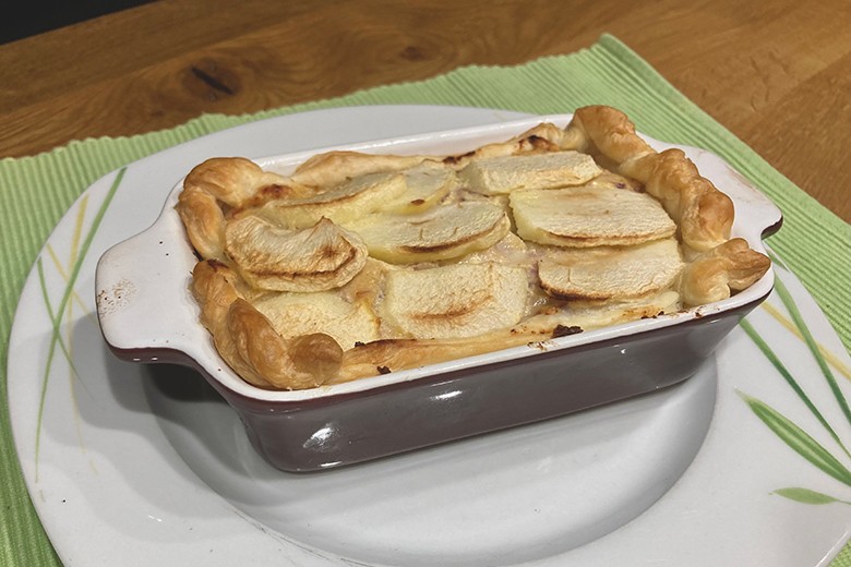 Apfel-Zwiebel-Kuchen
